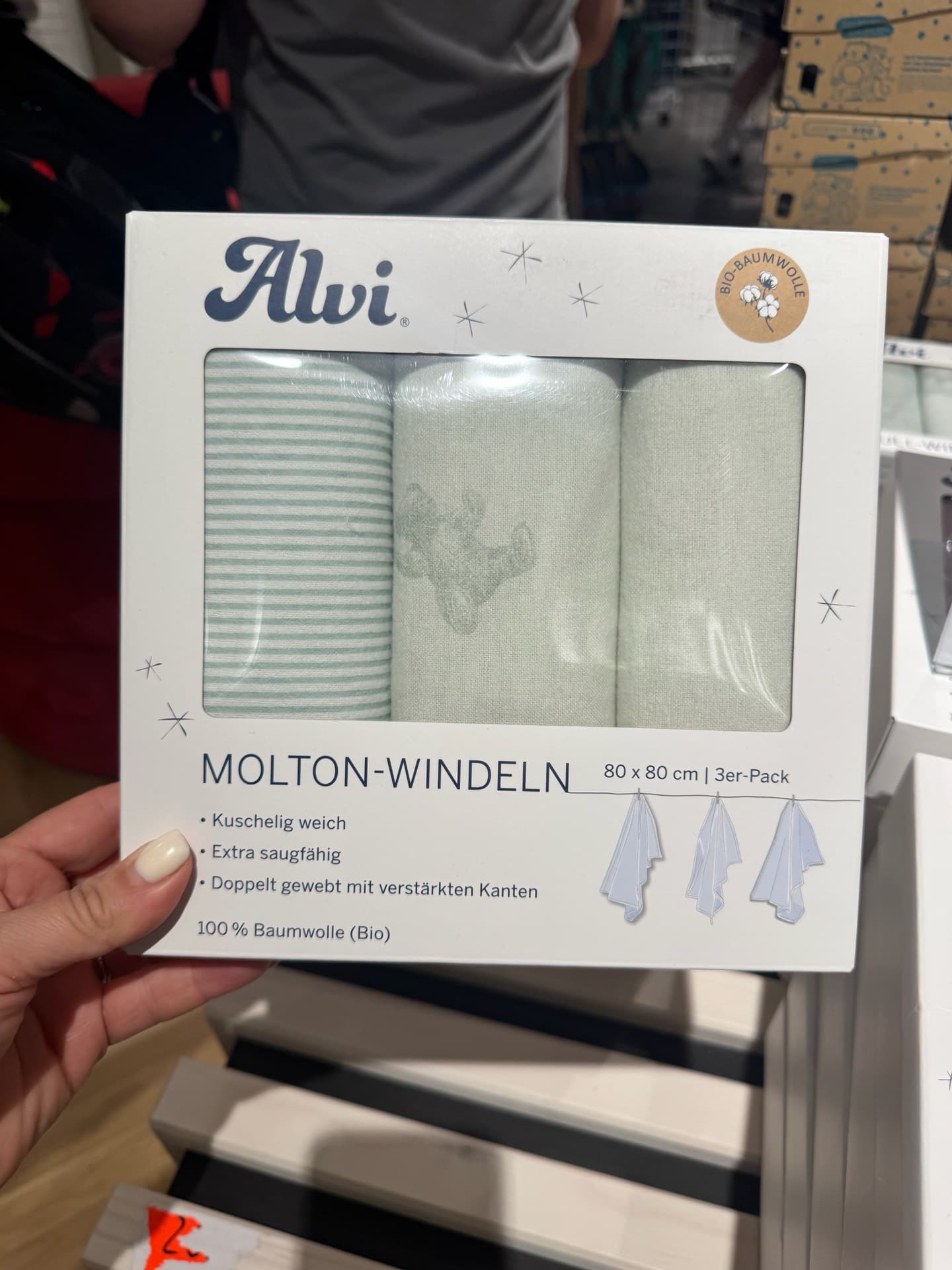 Alvi Soft Cotton Muslin Cloths