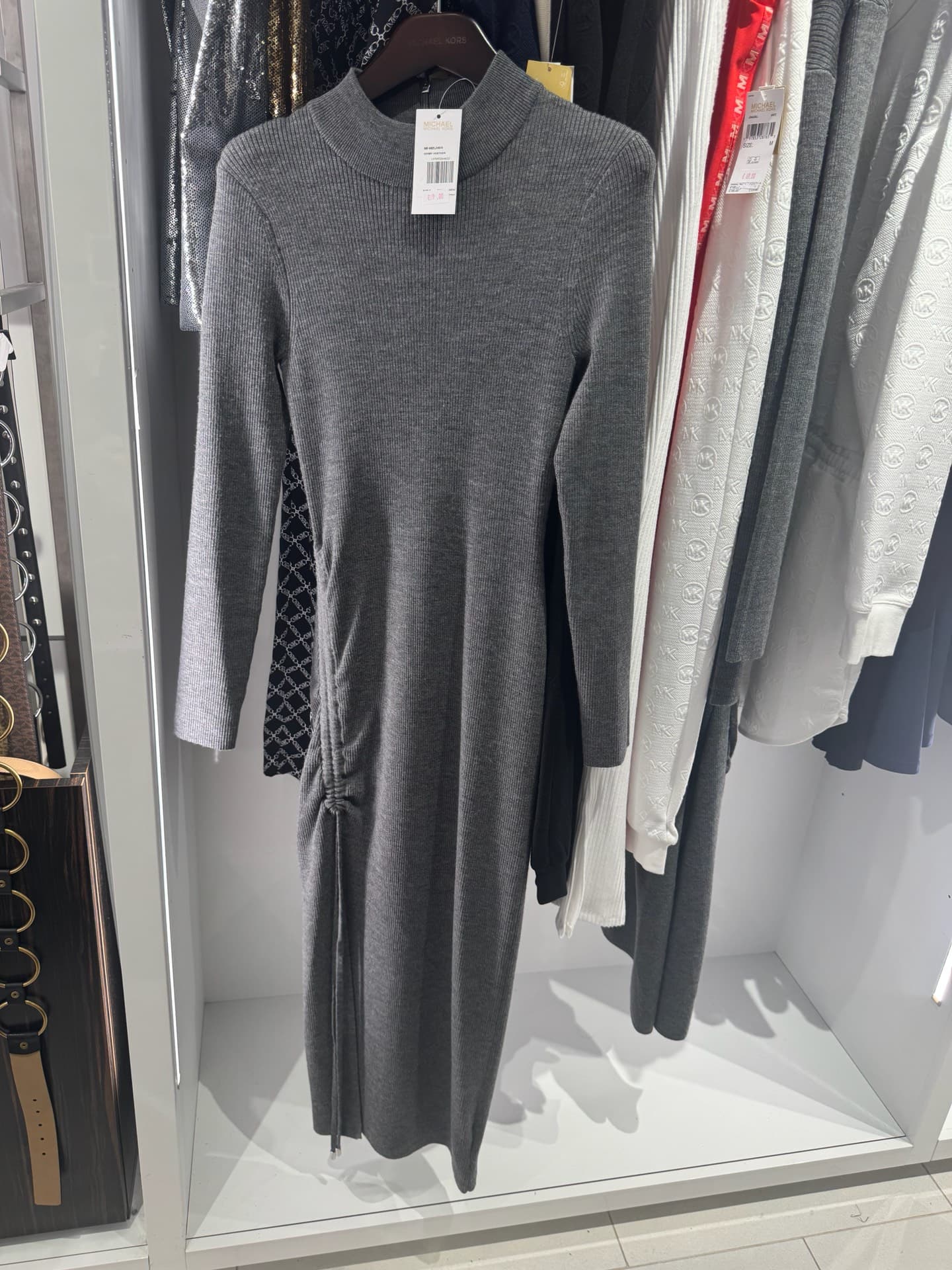 Cozy Gray Dress