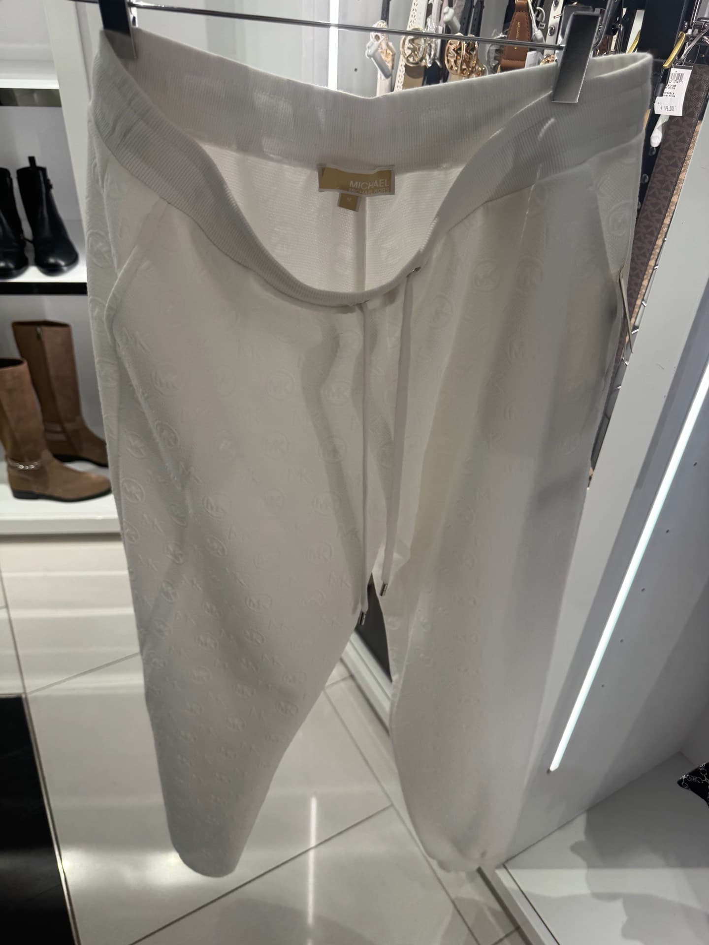 Michael Kors White Joggers
