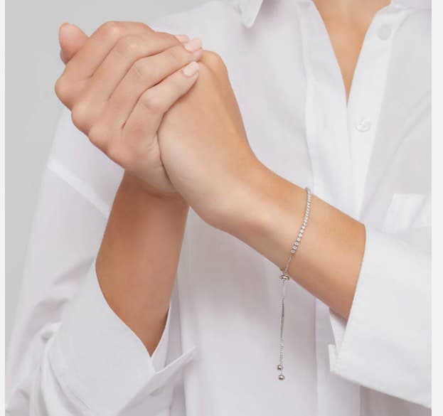 Sleek Silver Bracelet