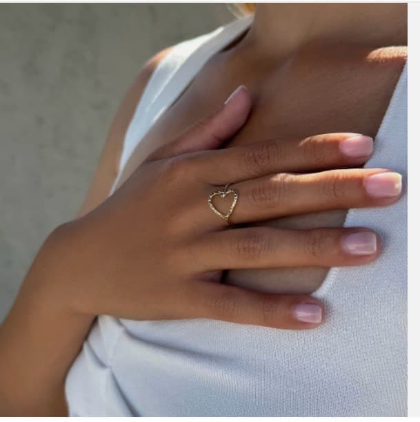 Heart-Shaped Ring