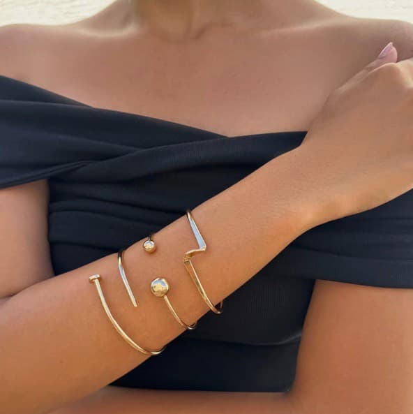 Trendy Gold Bracelets