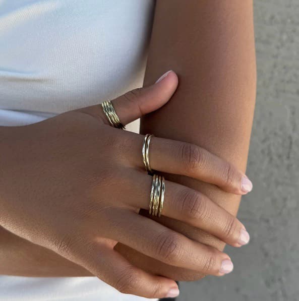 Elegant Gold Rings