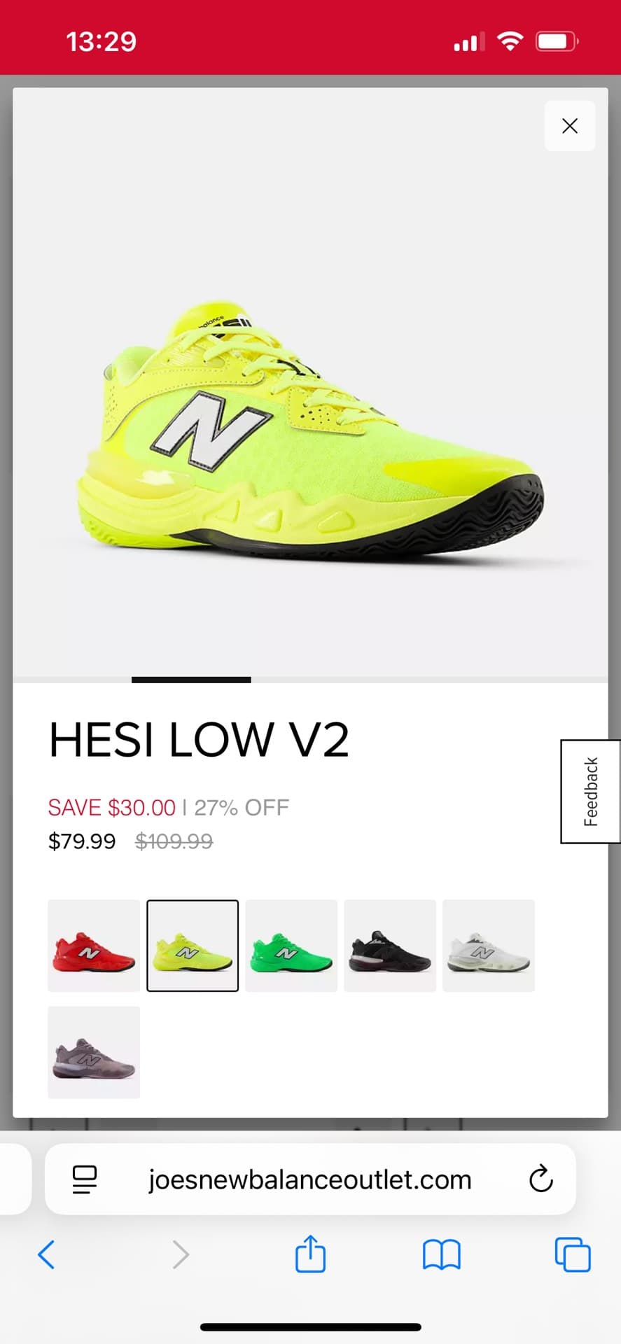 New Balance Hesi Low V2