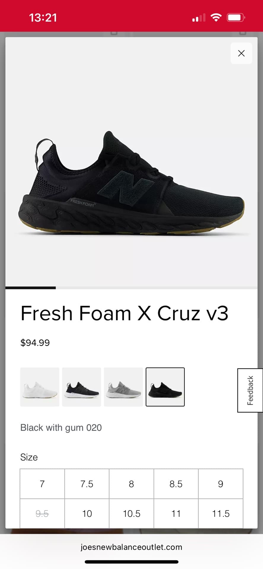 Fresh Foam X Cruz v3
