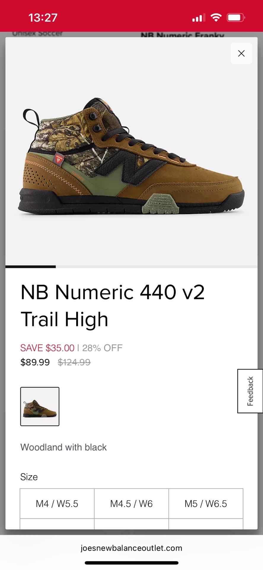 NB Numeric 440 v2 Trail High
