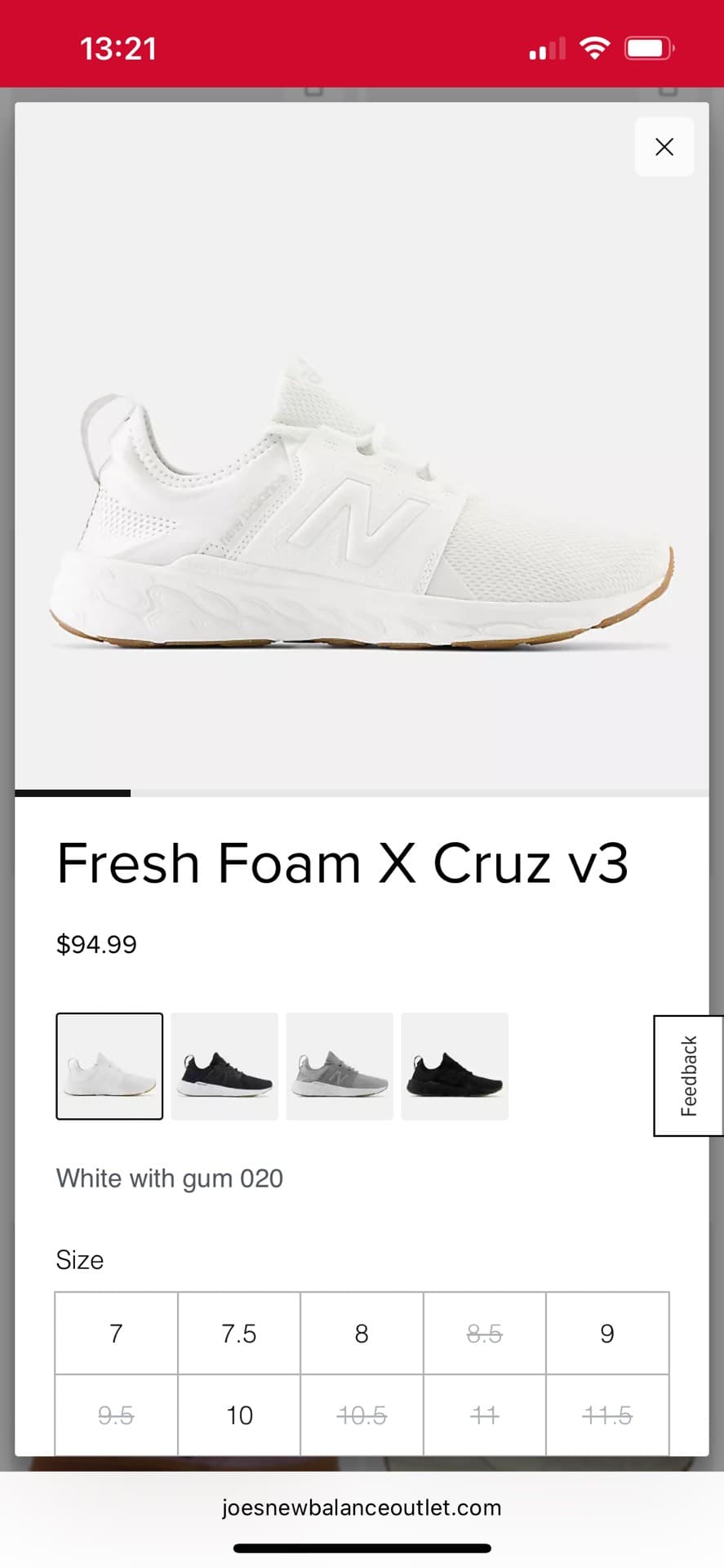 Fresh Foam X Cruz v3