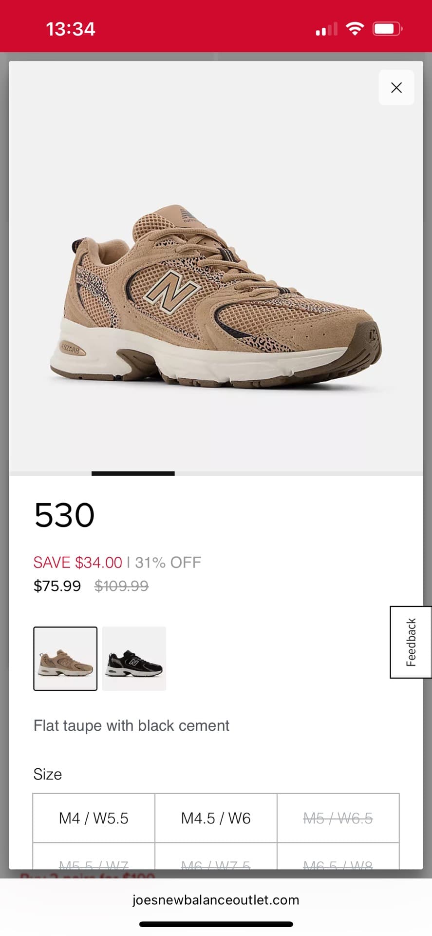 New Balance 530 Sneakers