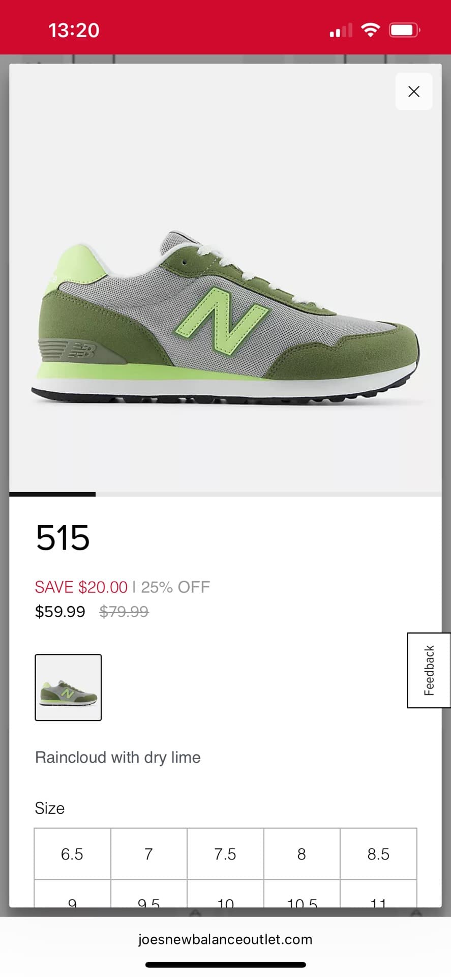 New Balance 515 Sneakers