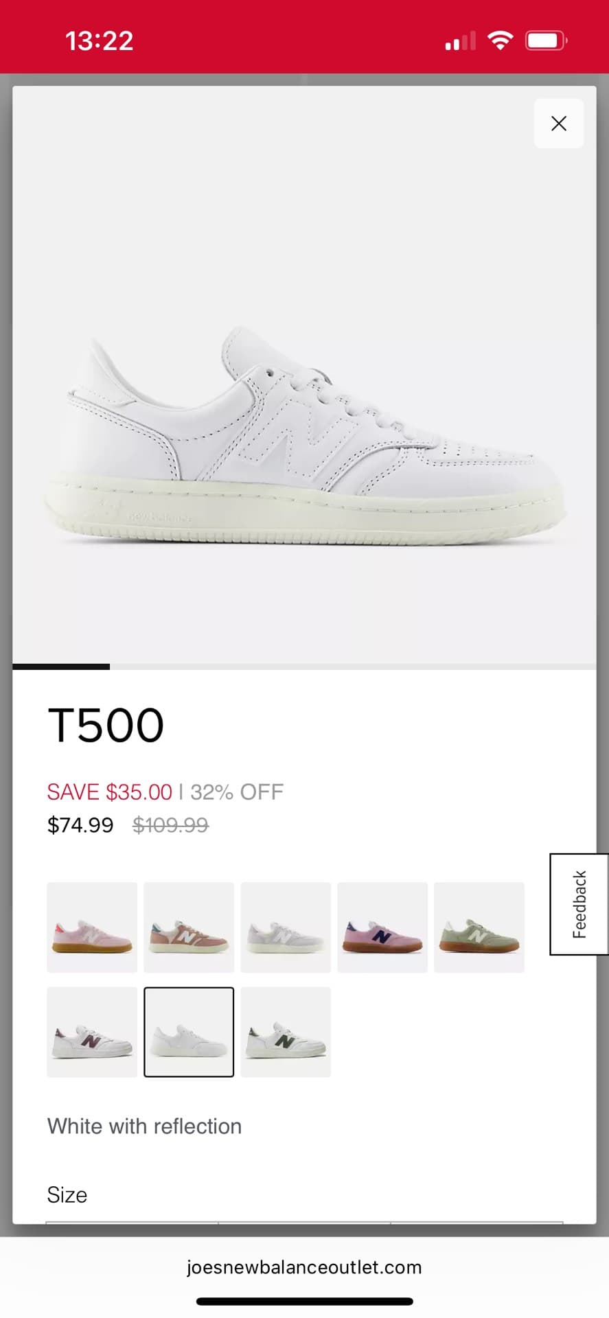 New Balance T500 Sneakers