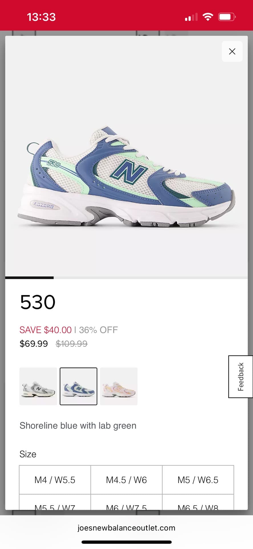 New Balance 530 Sneakers