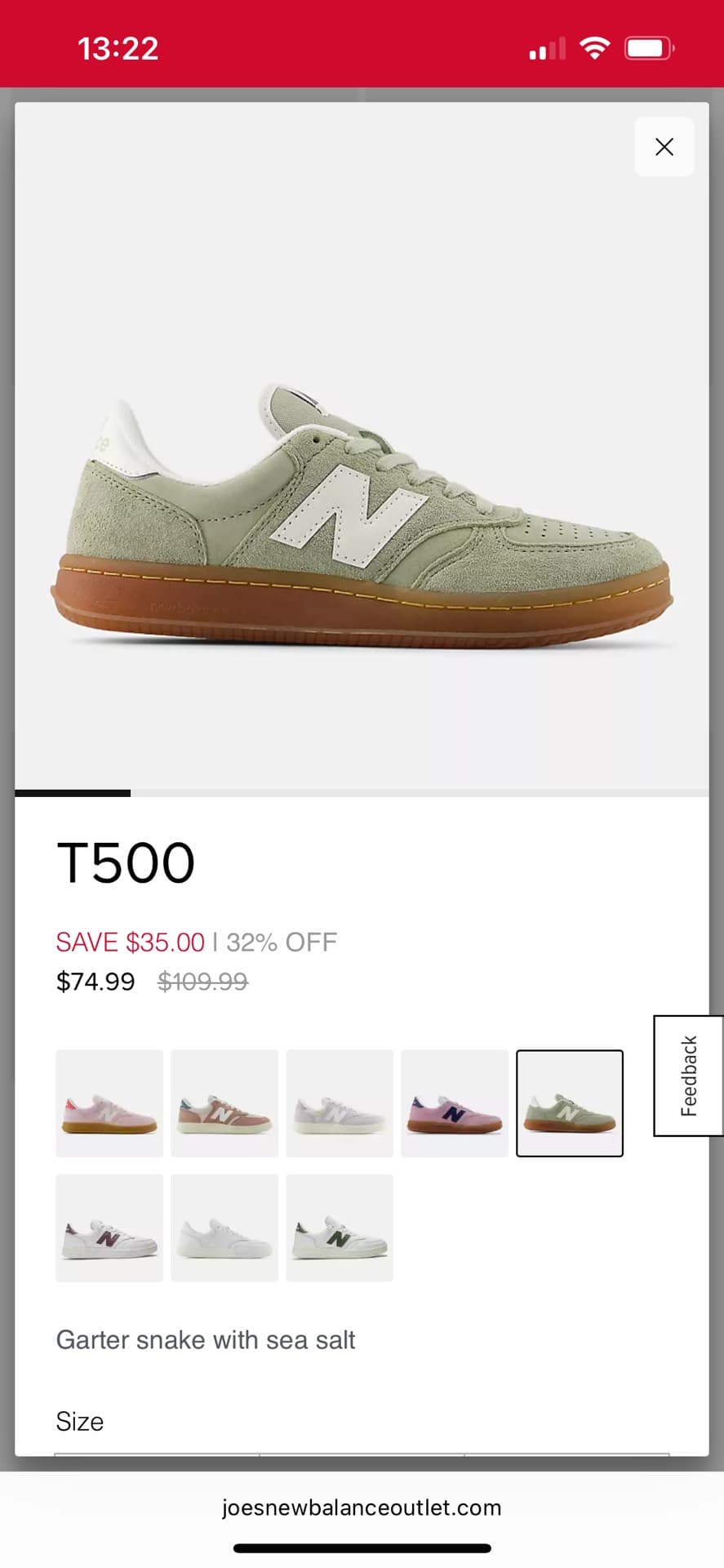 New Balance T500 Sneakers