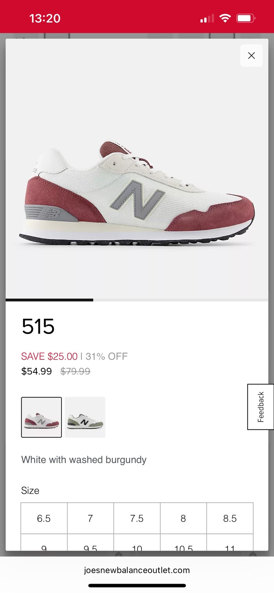 New Balance 515 Sneakers