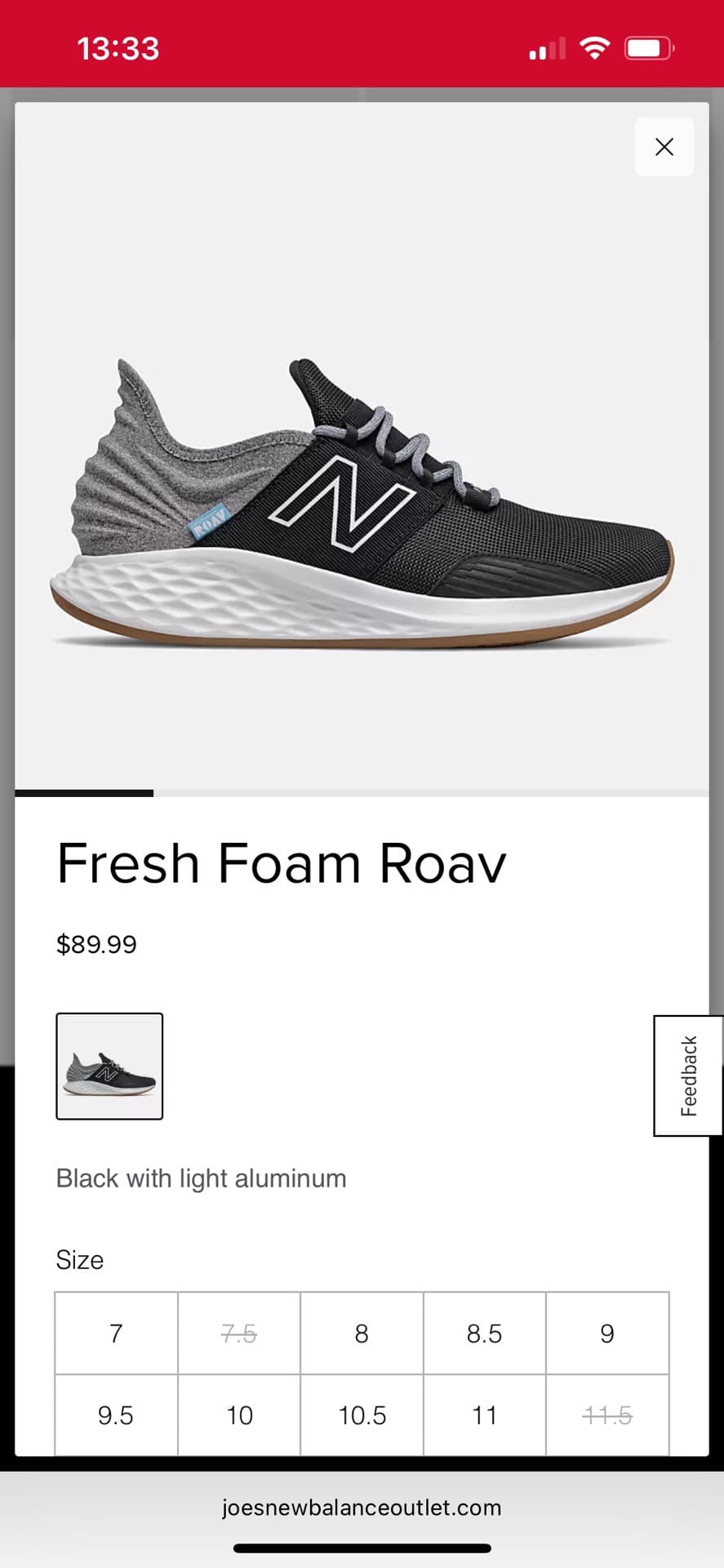 New Balance Fresh Foam Roav