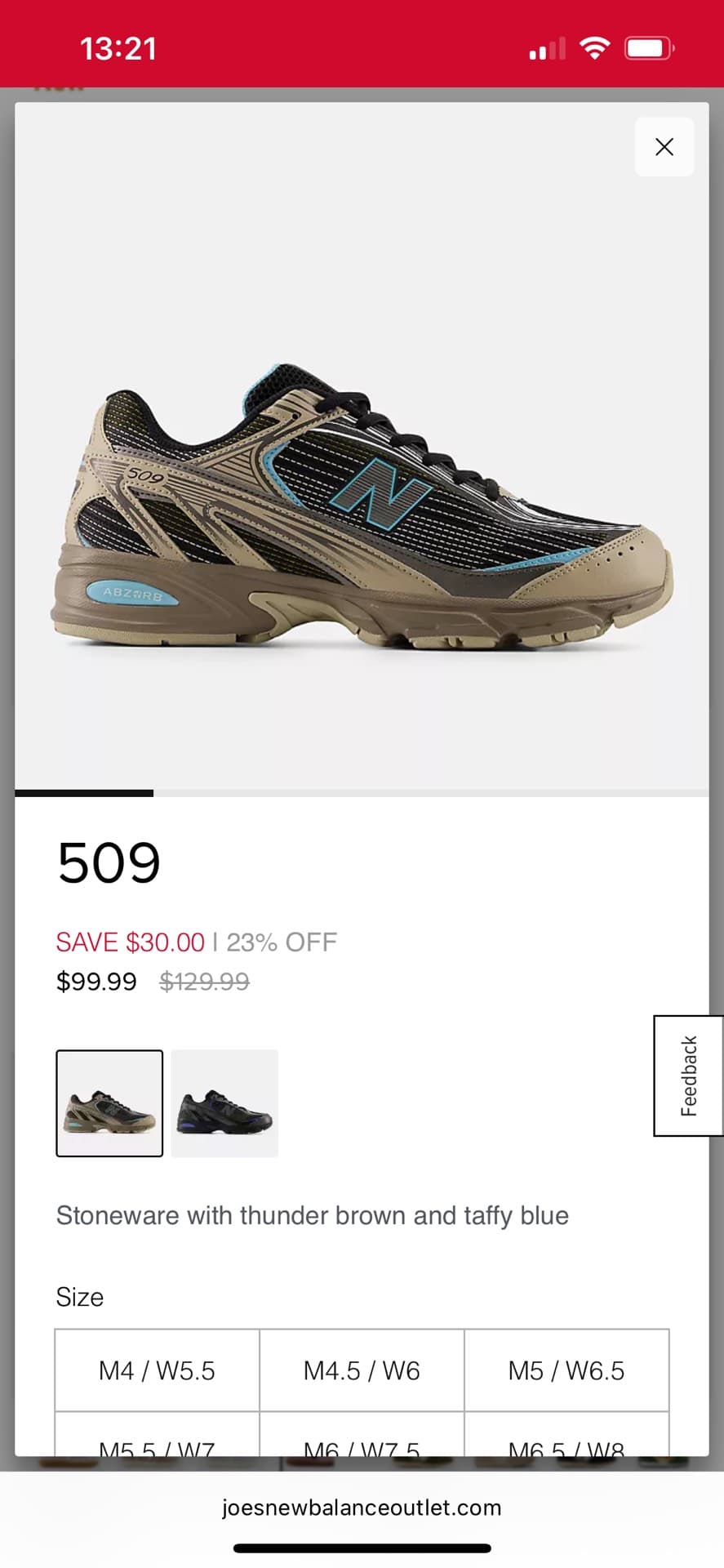 New Balance 509 Sneakers