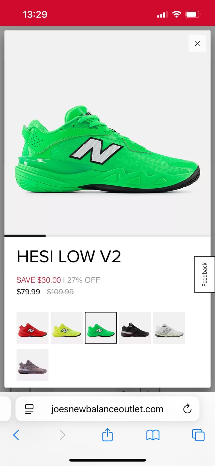 New Balance Hesi Low V2