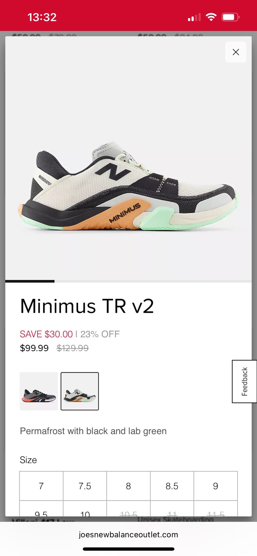New Balance Minimus TR v2