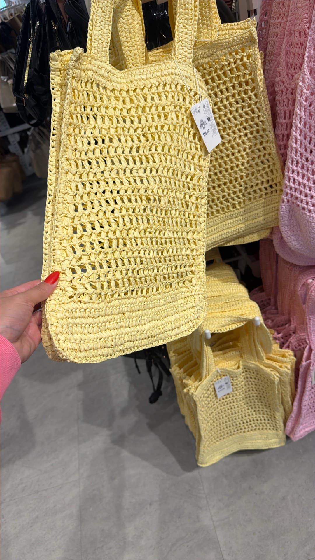 Chic Yellow Tote Bag