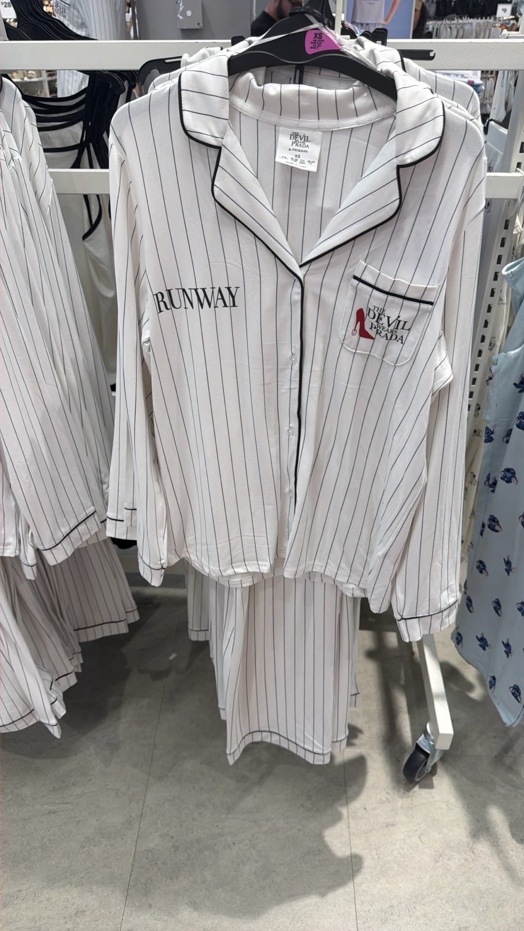 Chic Striped Pajama Set