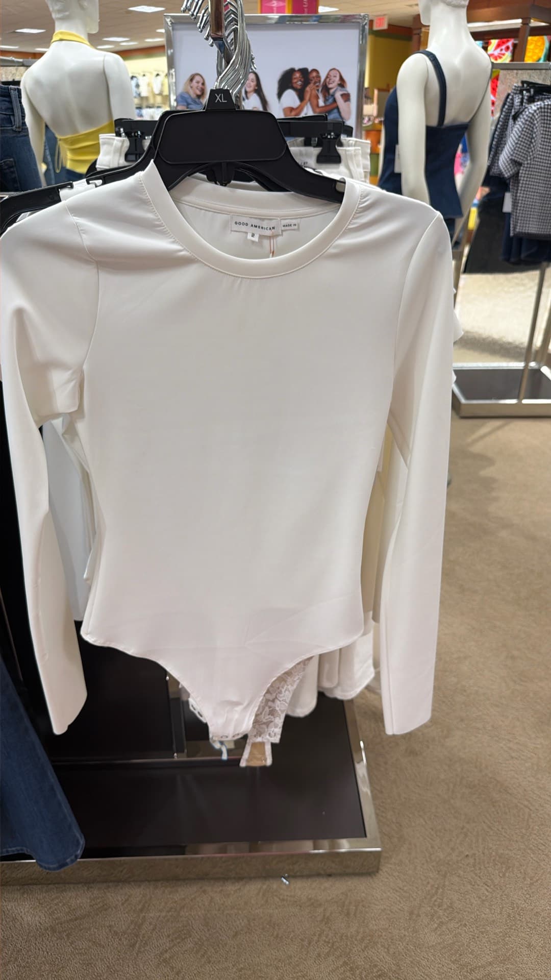 Sleek Long-Sleeve Bodysuit
