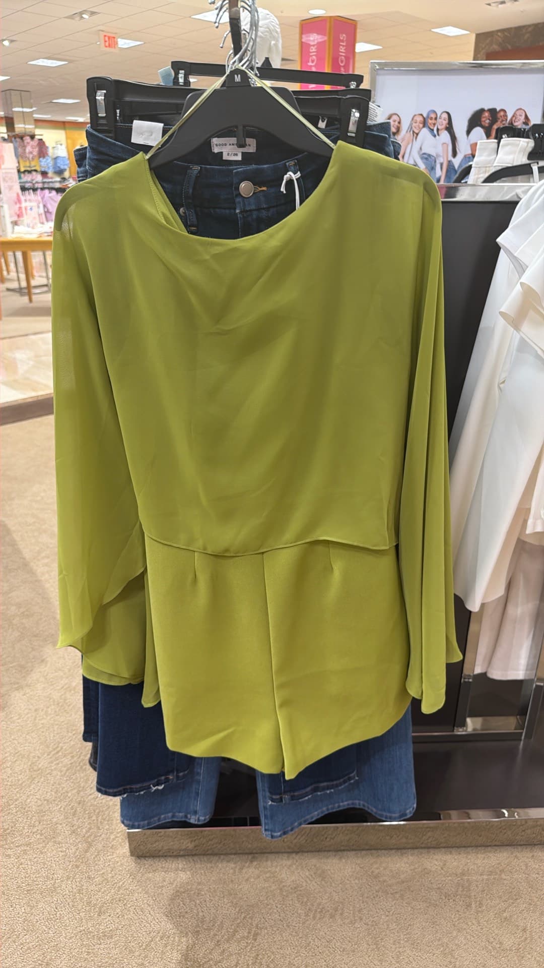 Chic Green Blouse