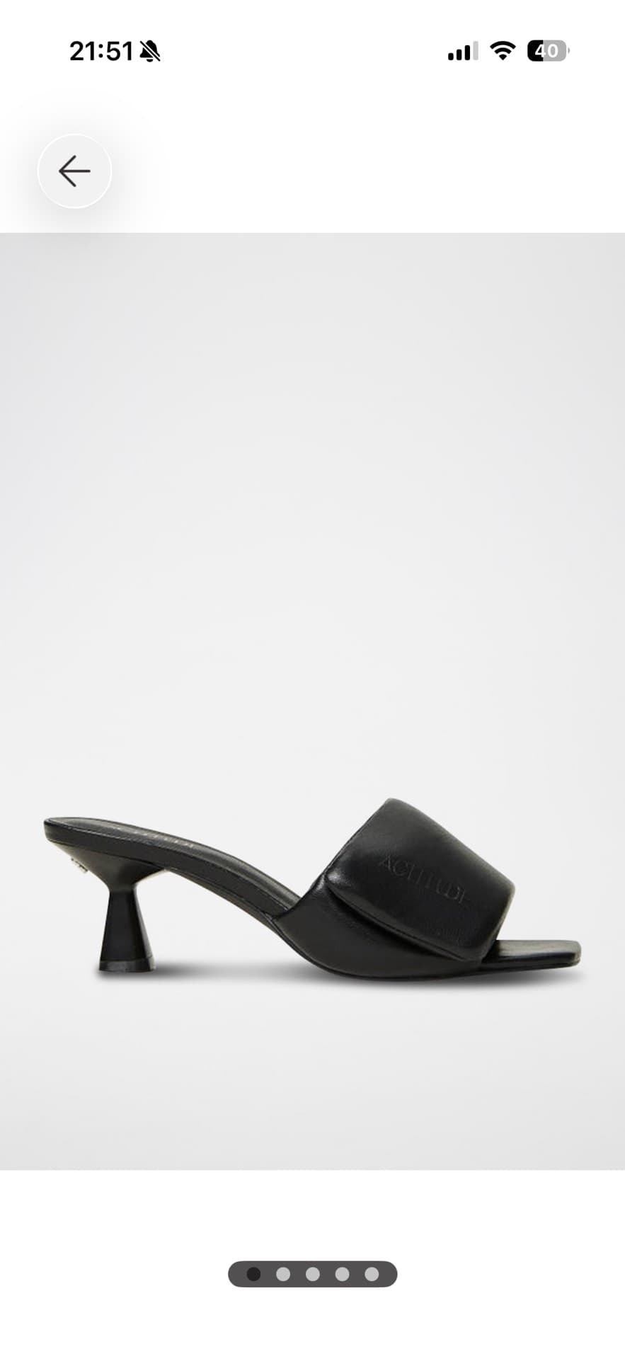 Chic Black Slide Sandals