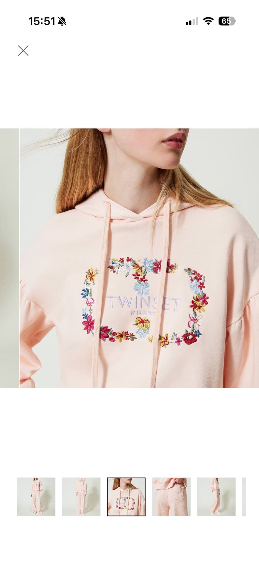 Trendy Floral Hoodie