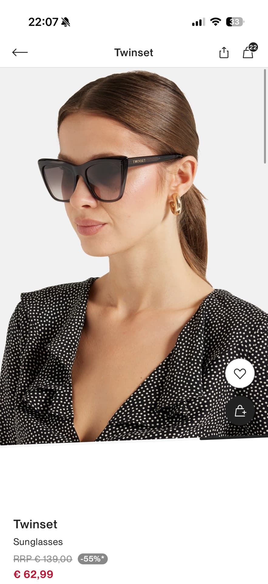 Trendy Twinset Sunglasses