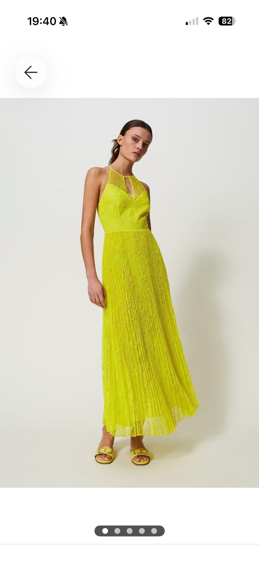 Vibrant Yellow Dress