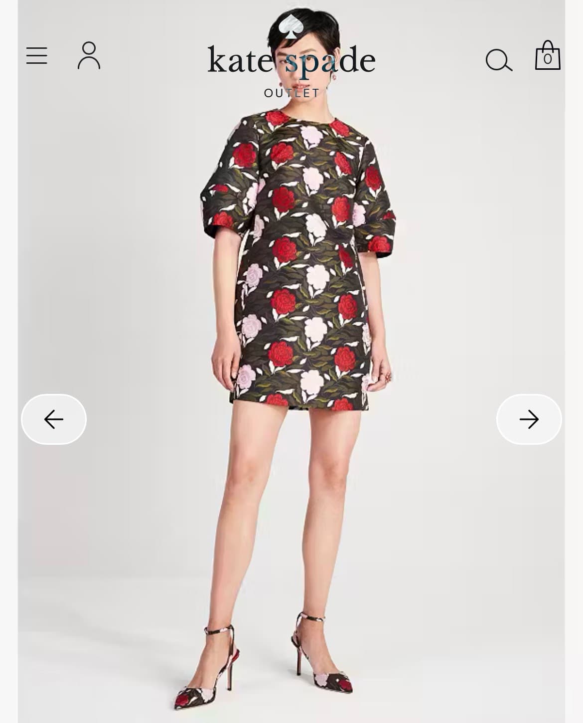 Floral Print Dress by Kate Spade