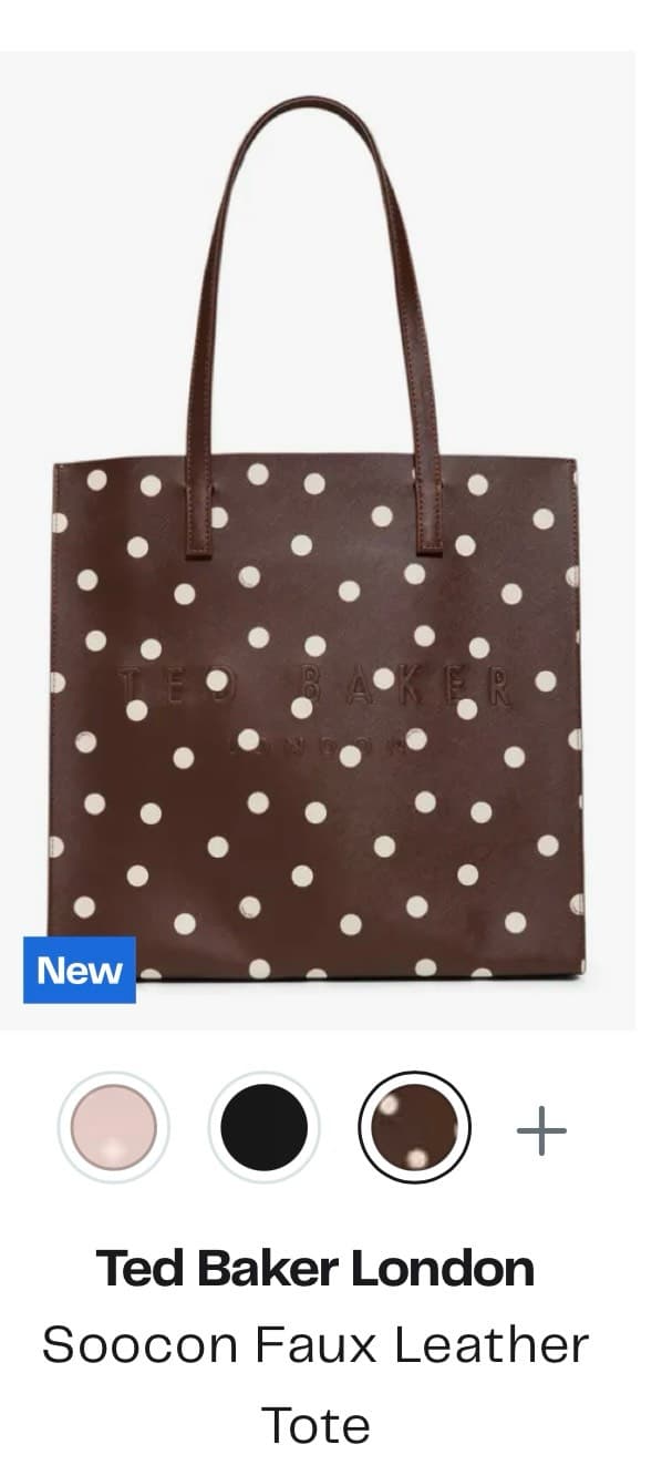 Ted Baker Polka Dot Tote