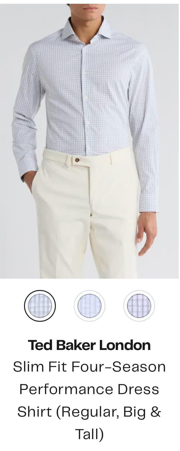 Ted Baker Slim Fit Dress Shirt