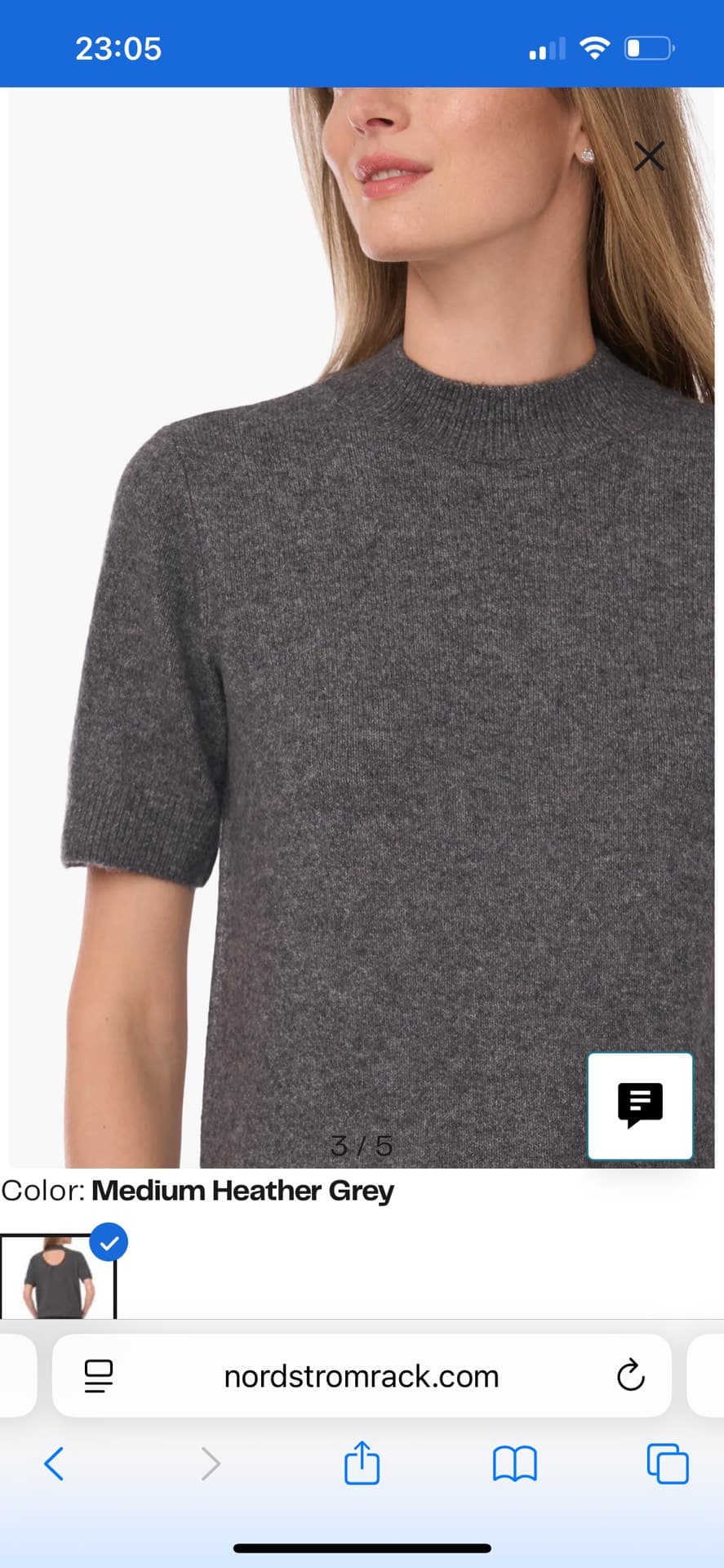 Chic Short-Sleeve Sweater