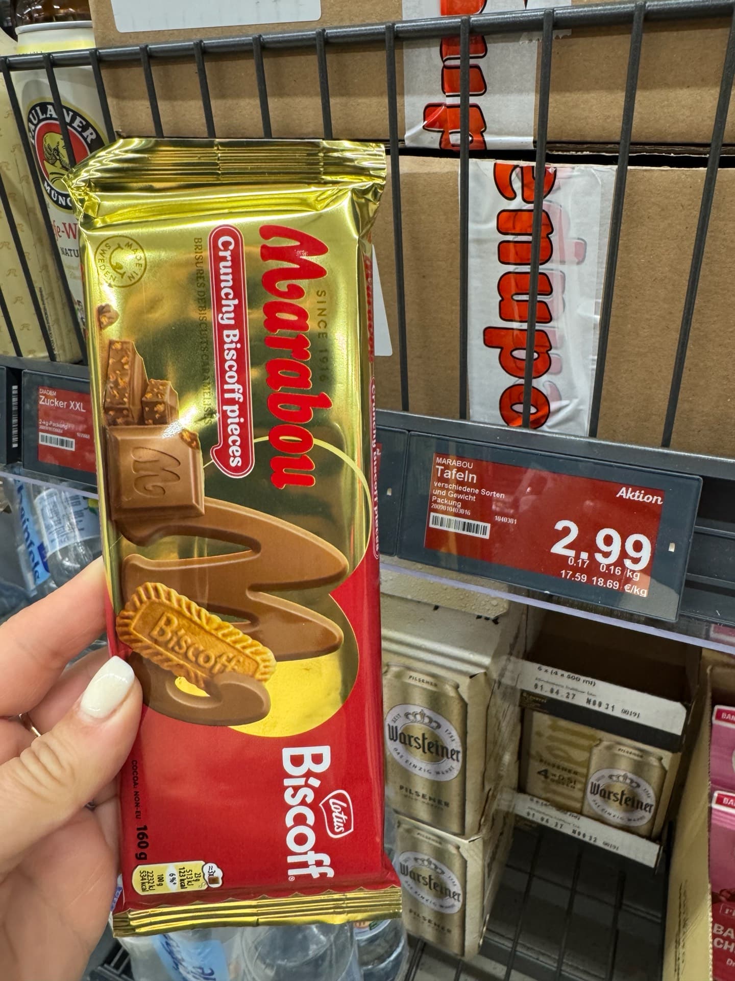 Marabou Biscoff Chocolate