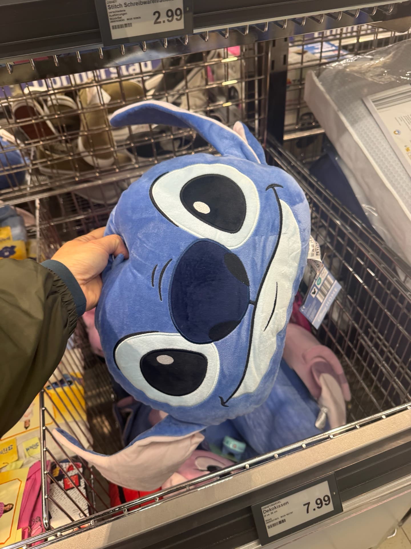 Stitch Plush Pillow