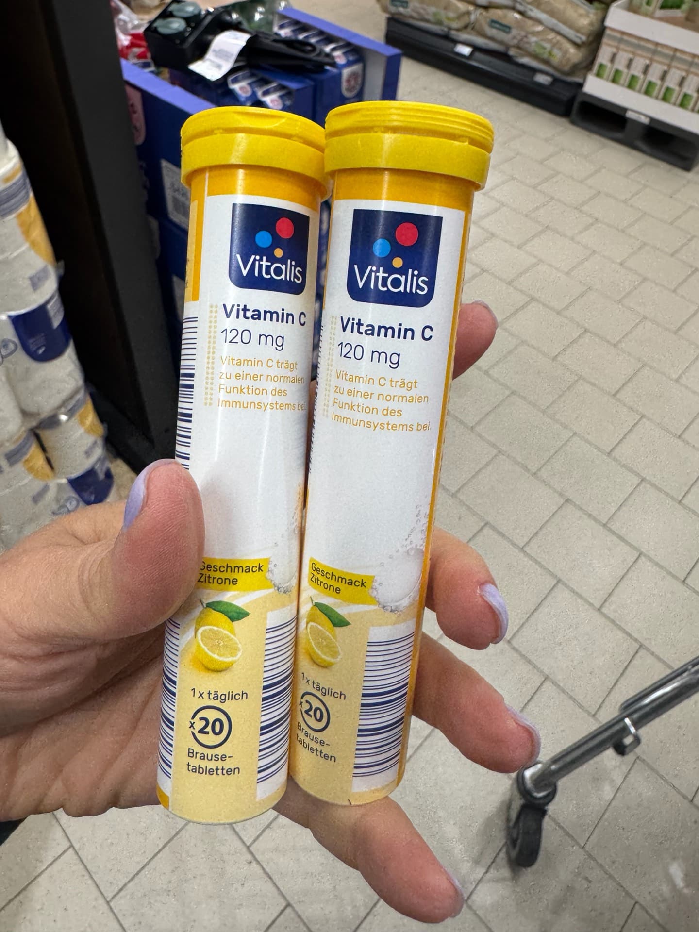 Vitalis Vitamin C Effervescent Tablets