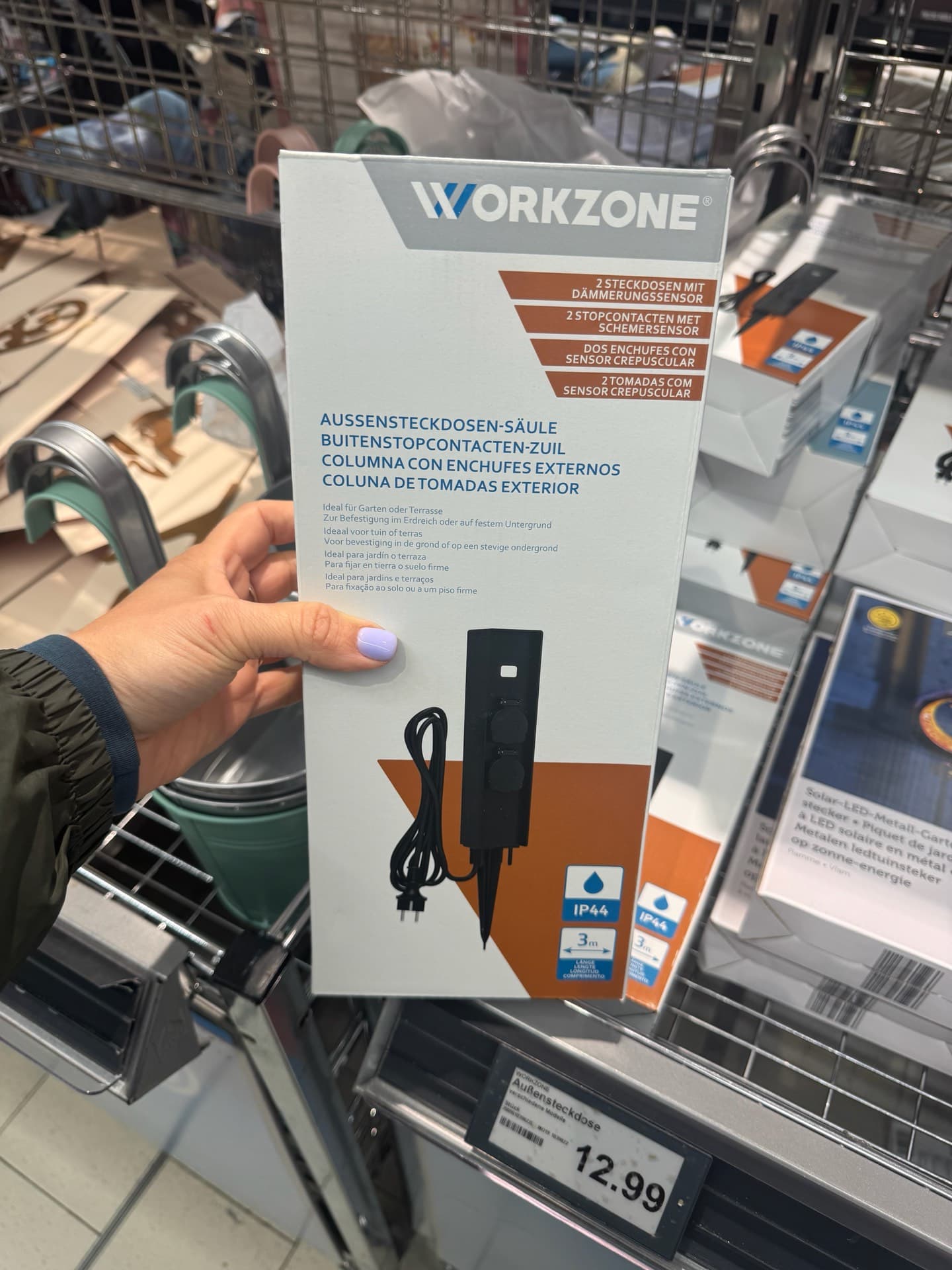 Outdoor Power Socket Column