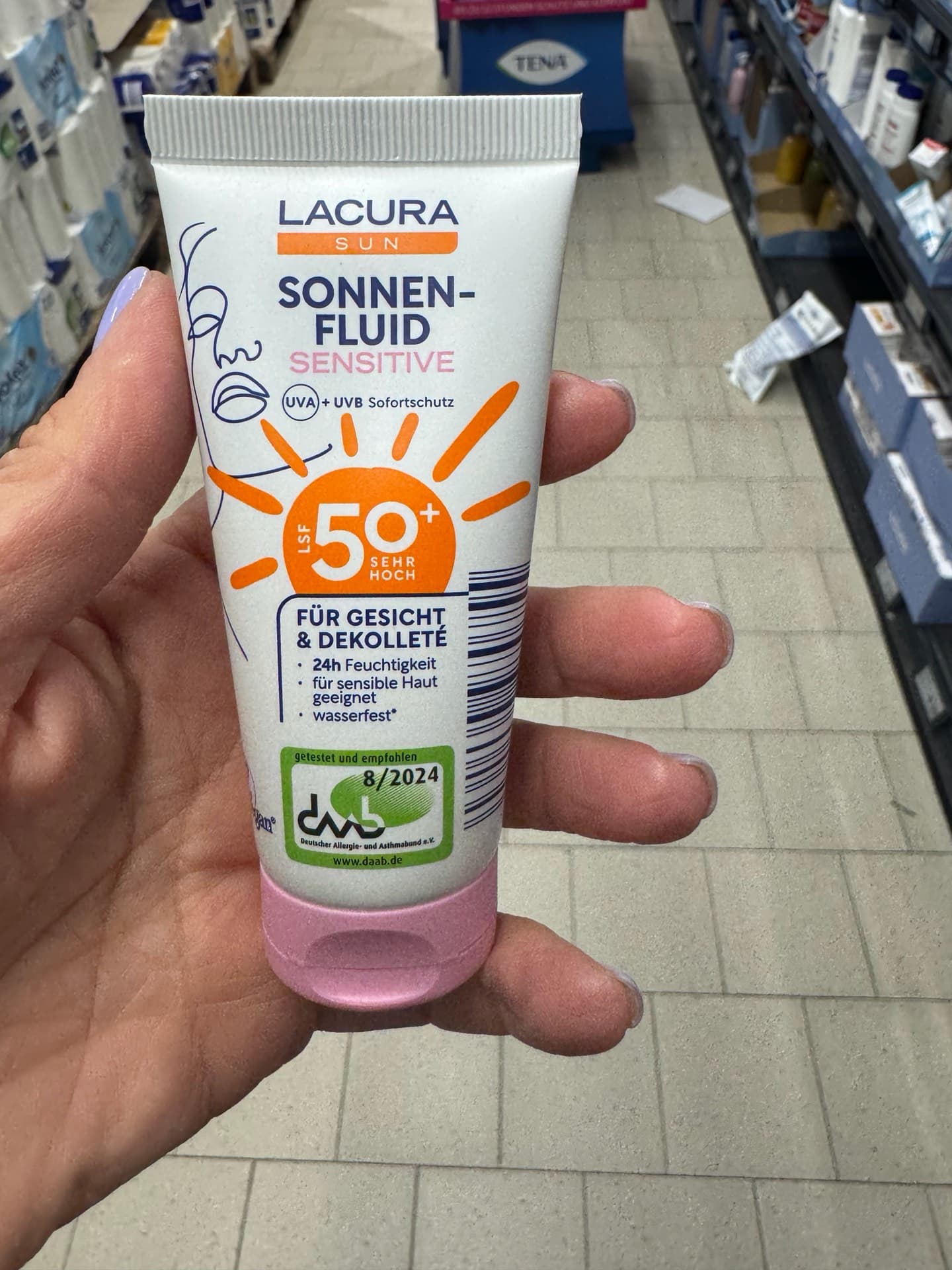 Lacura Sun Sensitive Sun Fluid