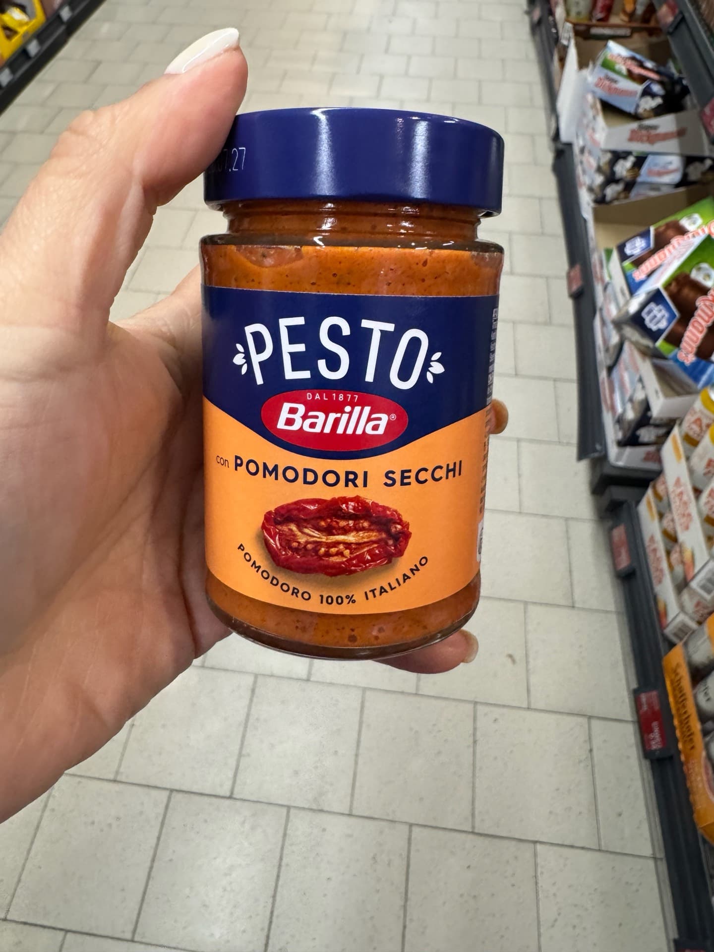 Barilla Pesto with Sun-Dried Tomatoes