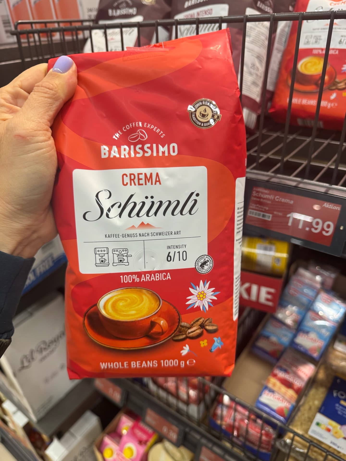 Barissimo Crema Schüimli Coffee