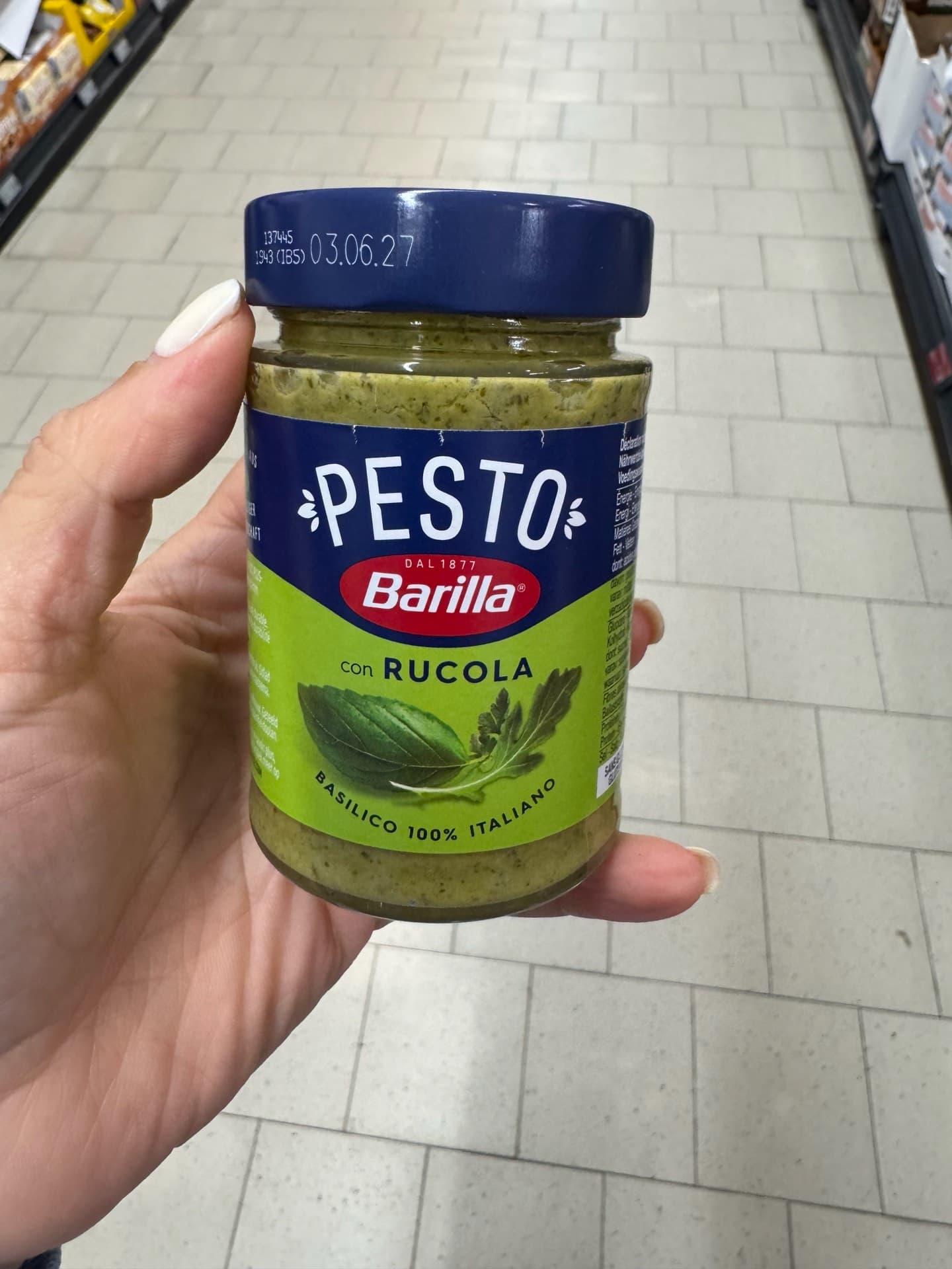Barilla Pesto with Arugula