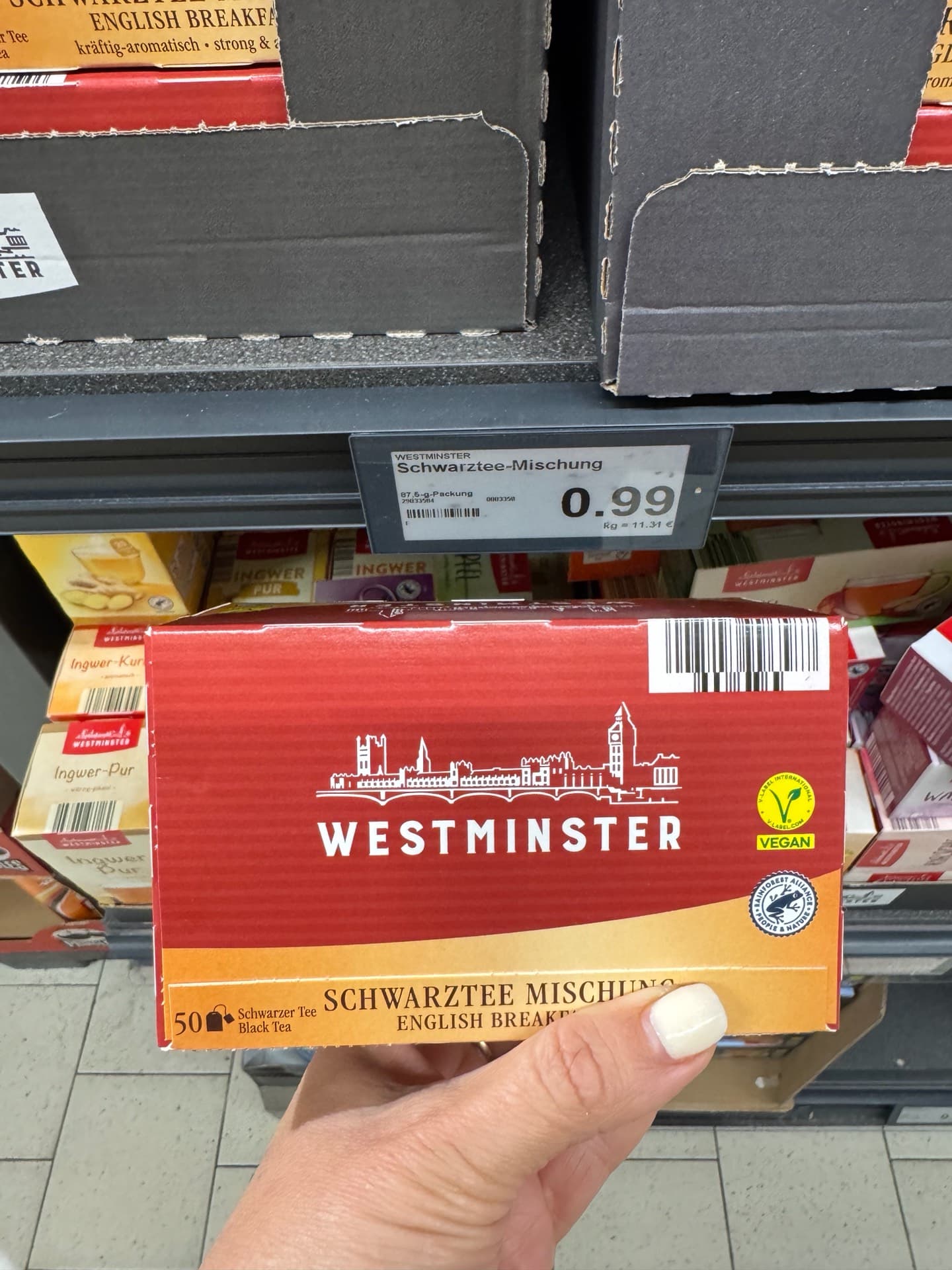Westminster English Breakfast Tea