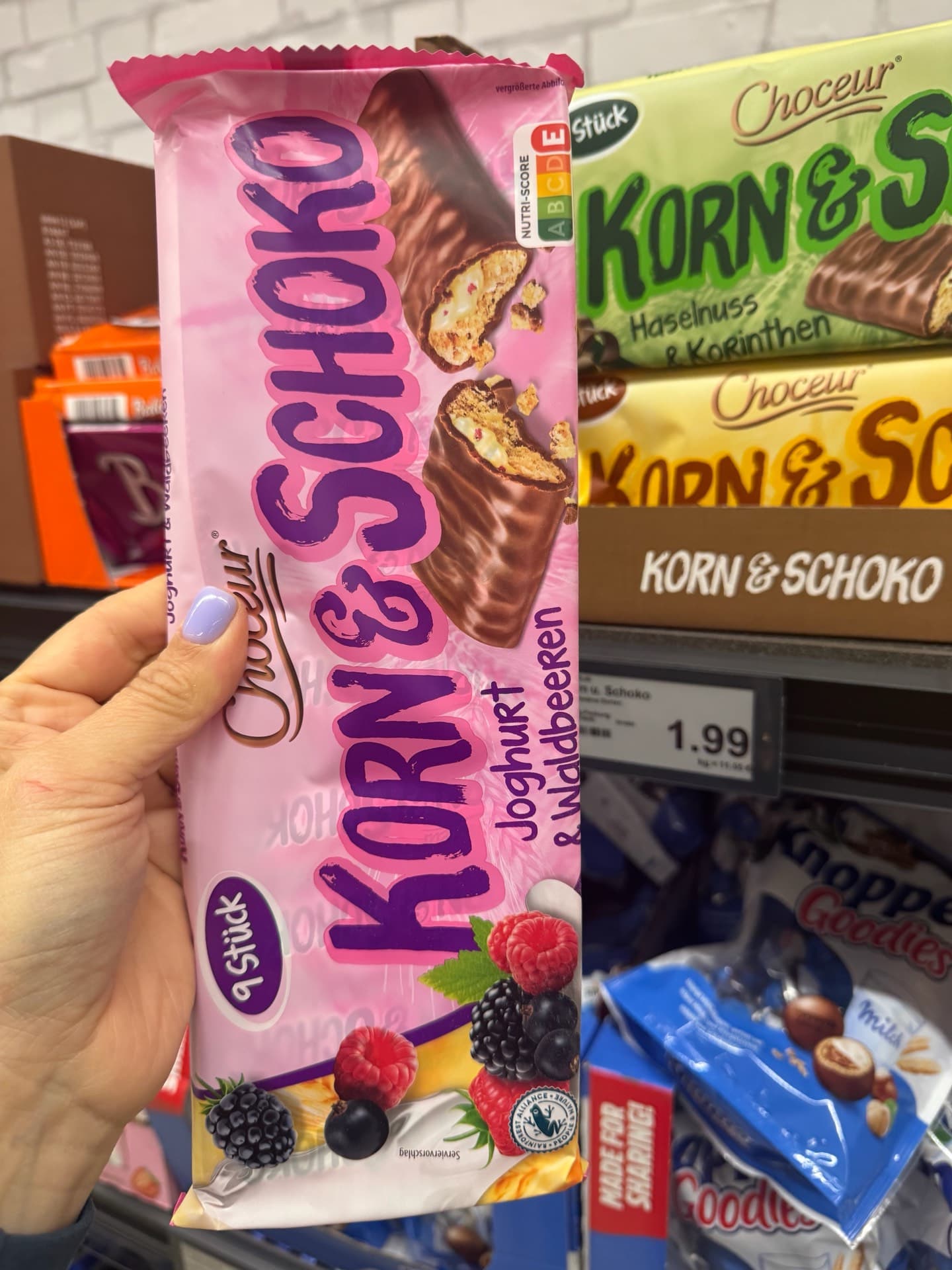 Choceur Yogurt & Berry Snack