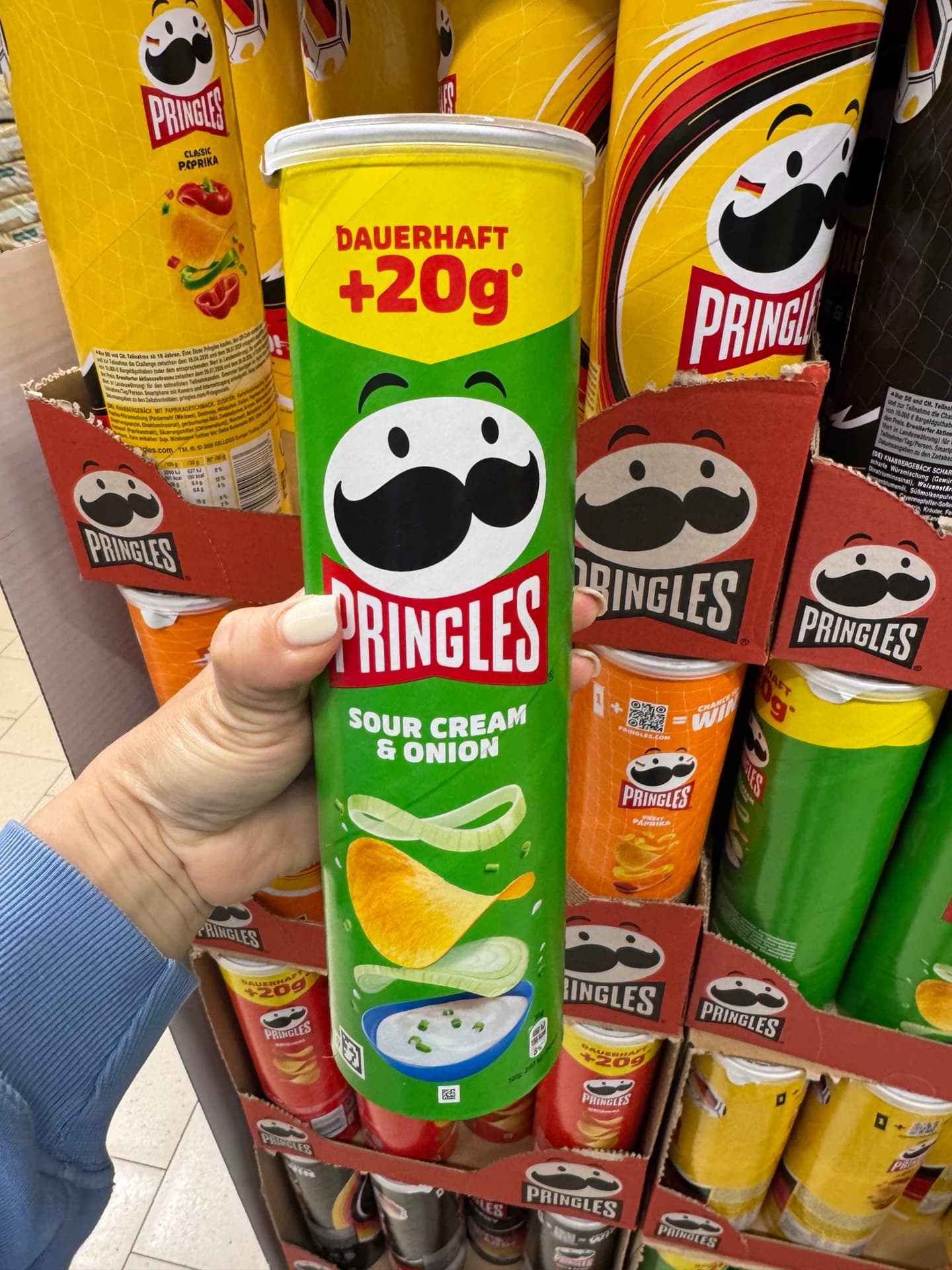 Pringles Sour Cream & Onion