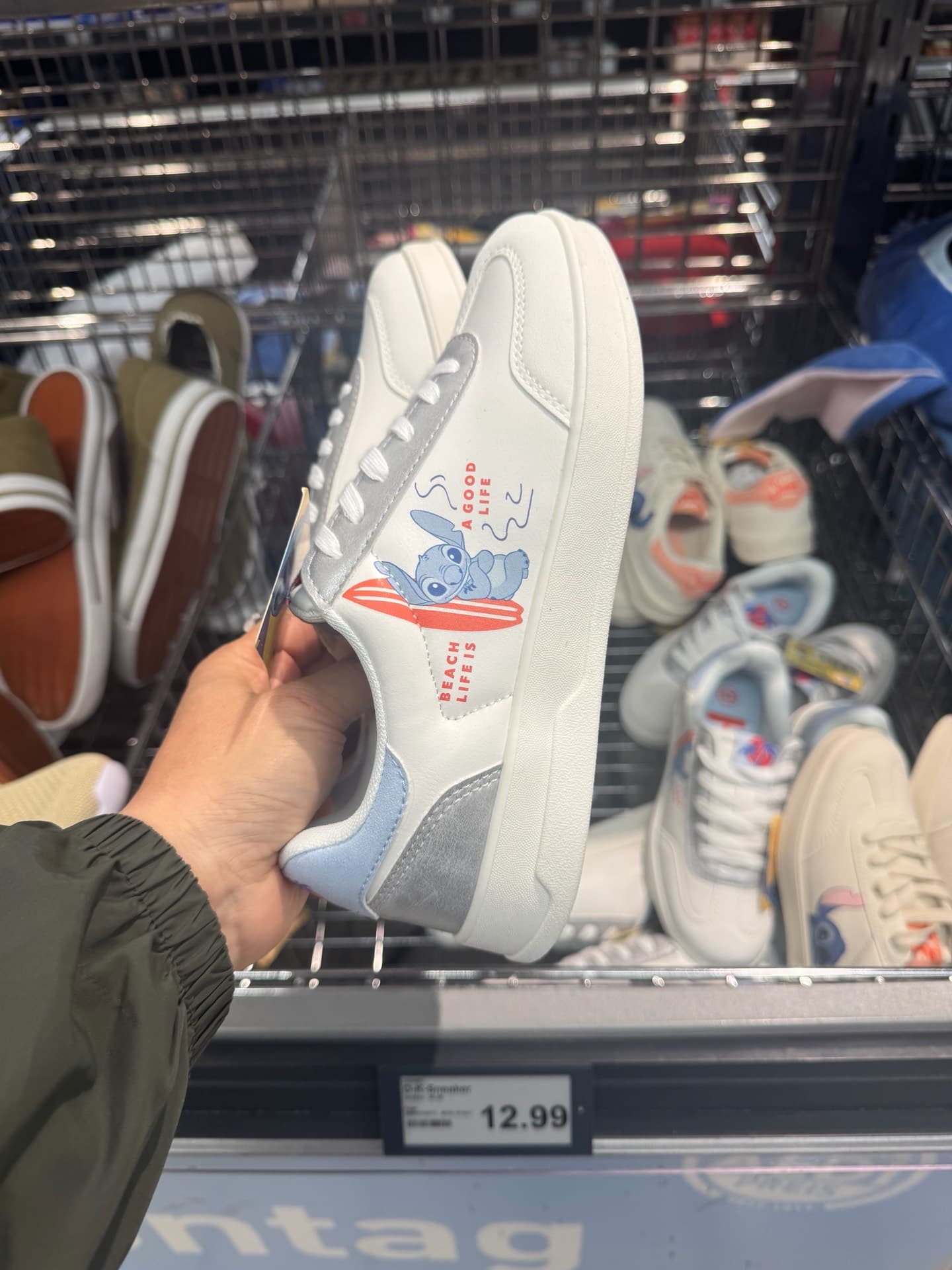 Stitch Graphic Sneakers