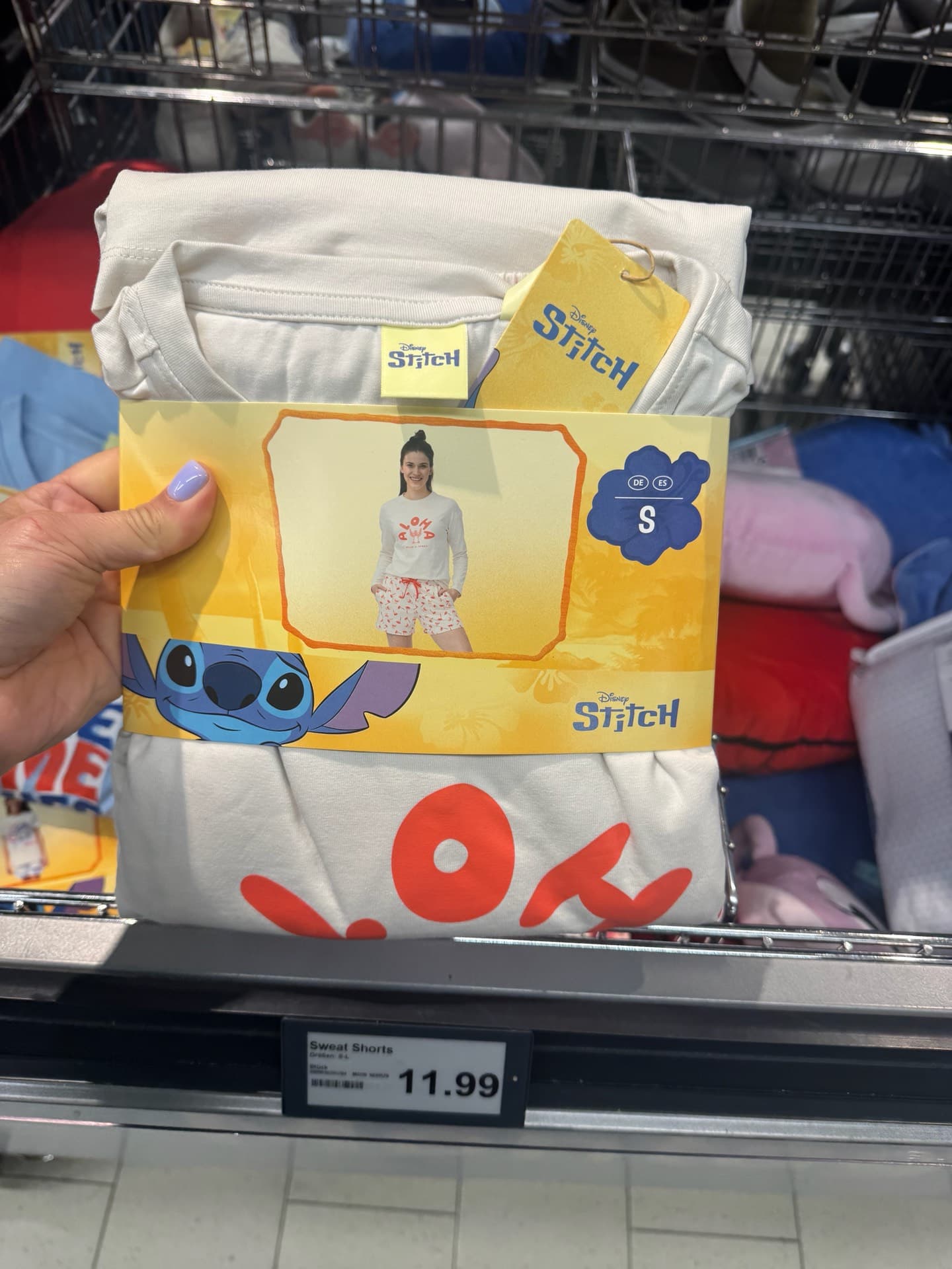 Disney Stitch Sweat Shorts