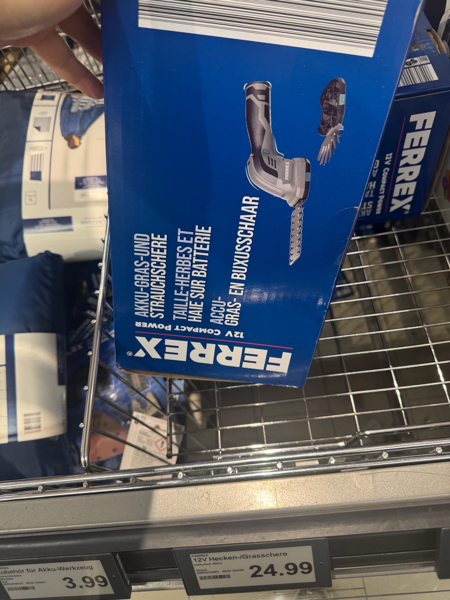 FERREX 12V Hedge Trimmer