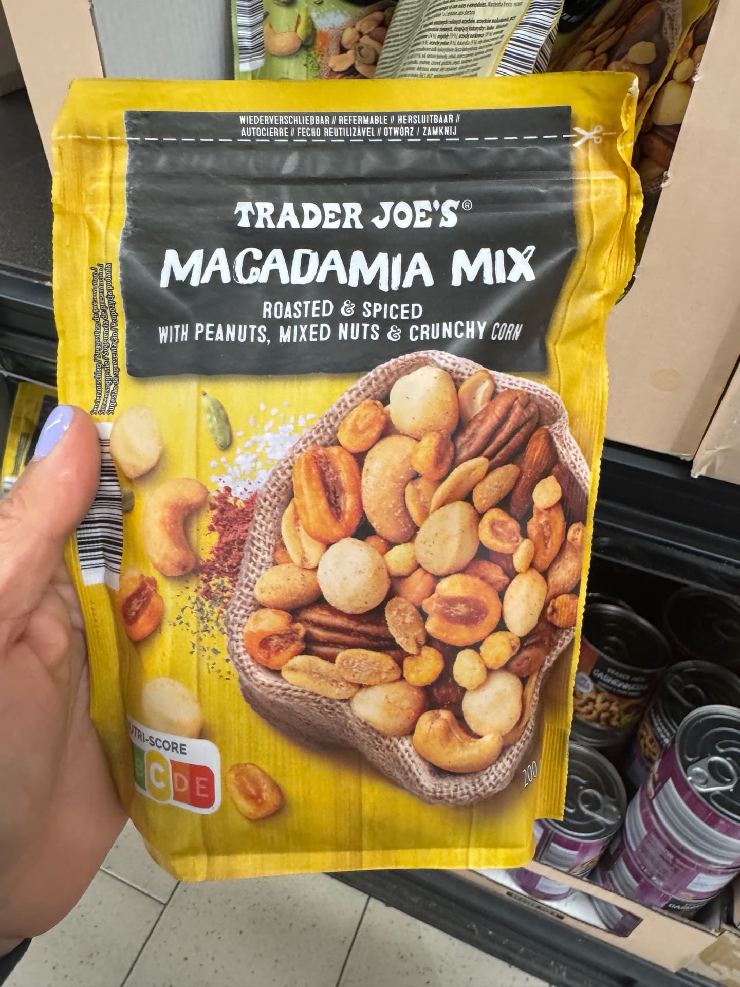 Trader Joe's Macadamia Mix