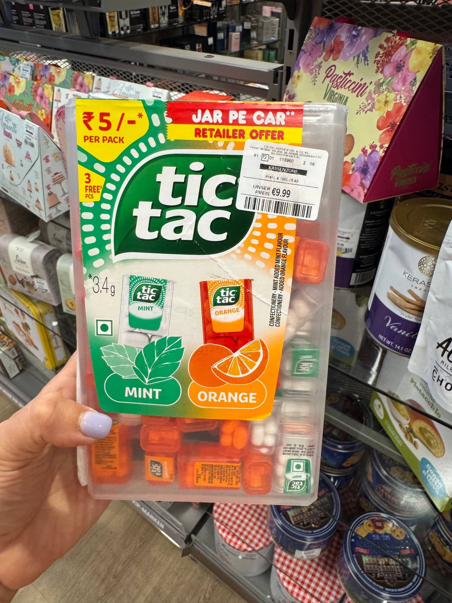 Набор Tic Tac Мята и Апельсин