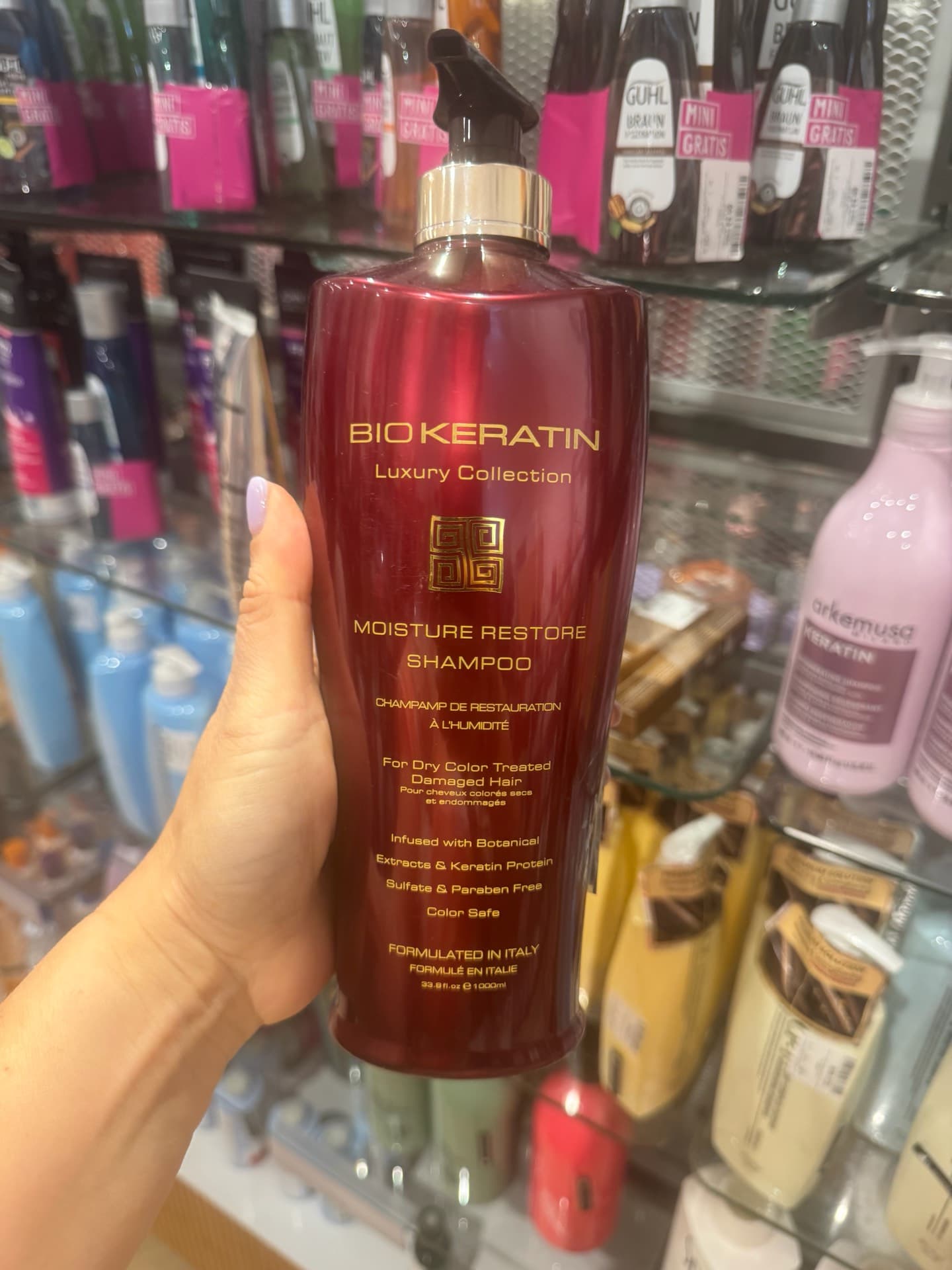 Bio Keratin Moisture Restore Shampoo